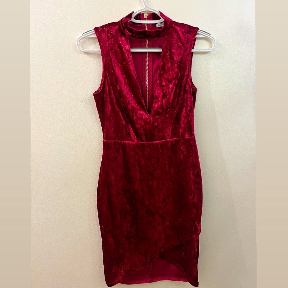 Charlotte Russe Velvet Cocktail Dress